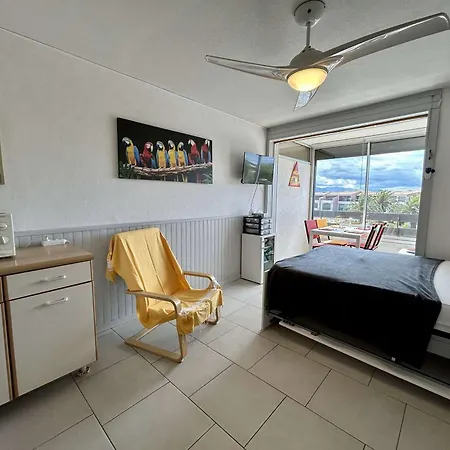 Studio/cabine, 4 Couchages, Piscine, Parking, Proche Plage, St Cyprien - Fr-1-225d-211 Appartement *