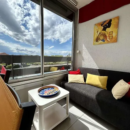 Studio/cabine, 4 Couchages, Piscine, Parking, Proche Plage, St Cyprien - Fr-1-225d-211 * Saint-Cyprien (Pyrenees-Orientales)