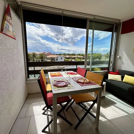 Studio/cabine, 4 Couchages, Piscine, Parking, Proche Plage, St Cyprien - Fr-1-225d-211 Appartement Saint-Cyprien (Pyrenees-Orientales)