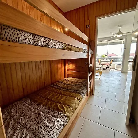 Appartement Studio/cabine, 4 Couchages, Piscine, Parking, Proche Plage, St Cyprien - Fr-1-225d-211 *